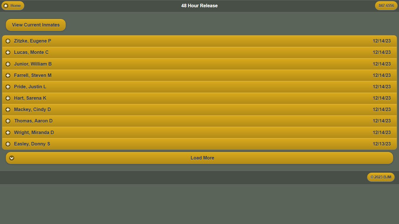 Inmate Roster - Barry County Sheriff MO